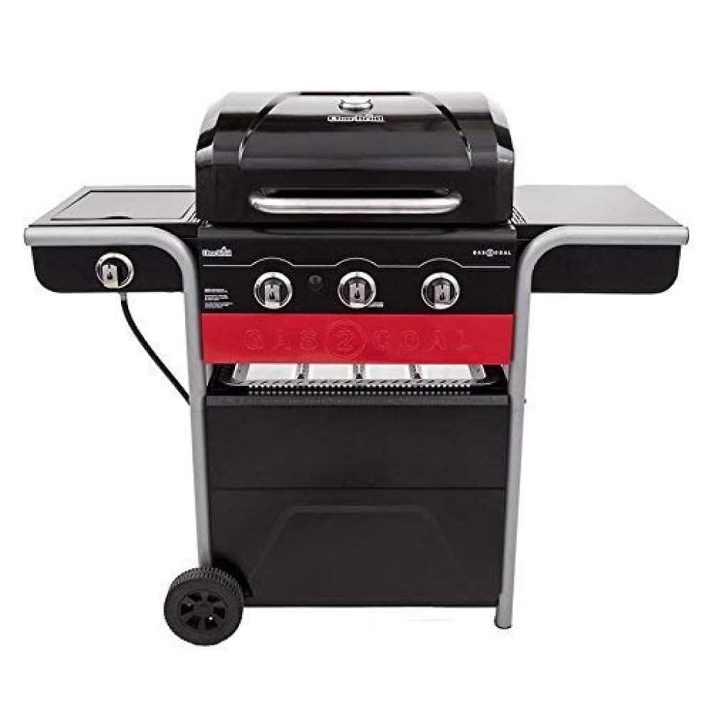 Char-Broil Gas2Coal 3-Burner Propane and Charcoal Hybrid Grill