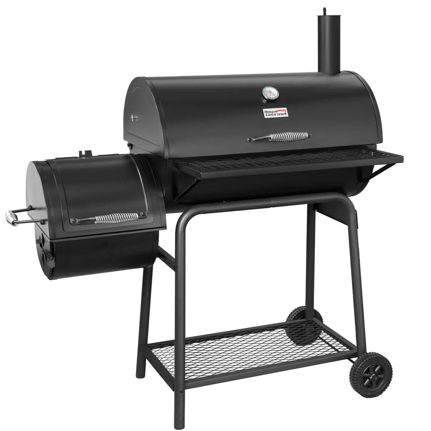 Royal Gourmet BBQ Charcoal Grill with Offset Smoker