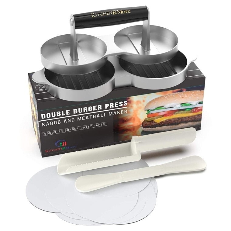 Kitchen RMore Double Burger Press