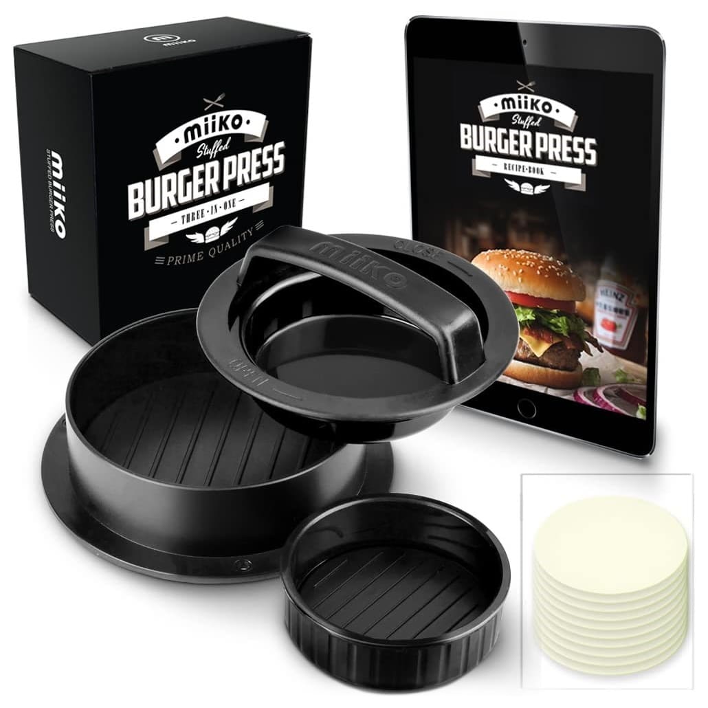 MiiKO Stuffed Burger Press