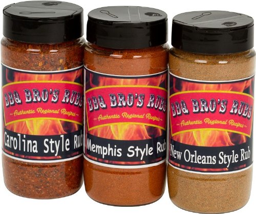 BBQ BROS RUBS Ultimate Barbecue Spices Seasoning Set