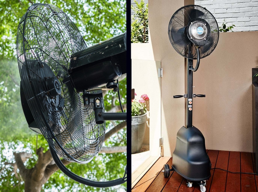 7 Best Outdoor Misting Fans to Keep Cool in Hottest Weather (Summer 2022)