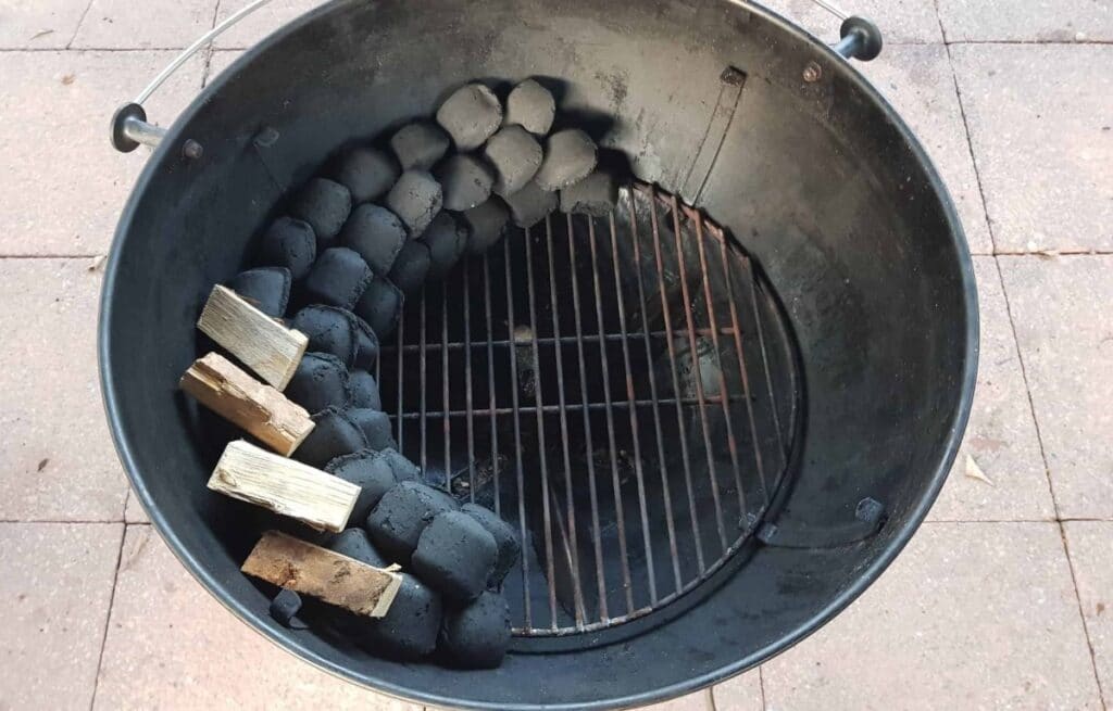 Charcoal Snake Method - Slow and Juicy Cooking